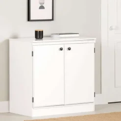 Meubles South Shore Small 2-door storage cabinet - South Shore White