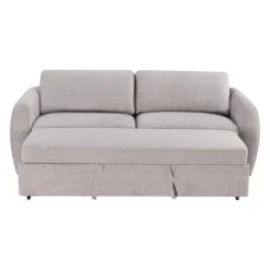 Sofa Bed with Deep Seating Grey