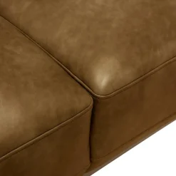 Sofa with Deep Seating - Brown Sale