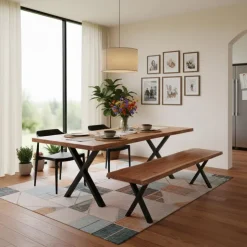Solid Wood Bench - 84