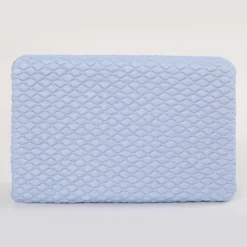 Split-Head Fresh Waterproof Mattress Protector - Queen Blue