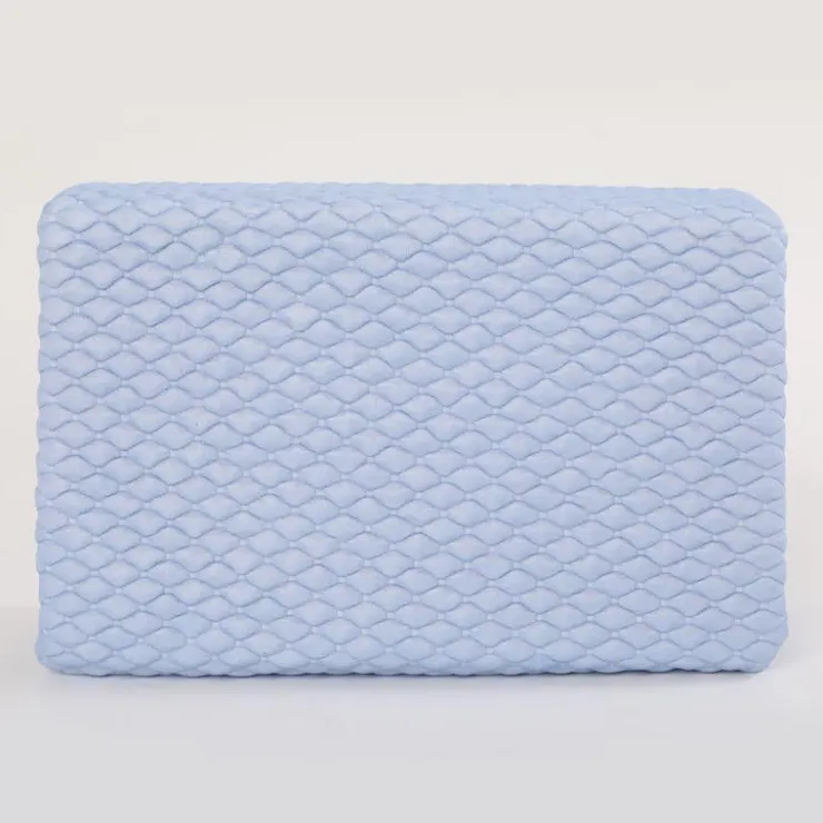 Split-Head Fresh Waterproof Mattress Protector - Queen Blue