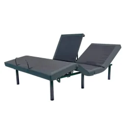 Split-Head Queen Electric Bed-60” Dark Grey New