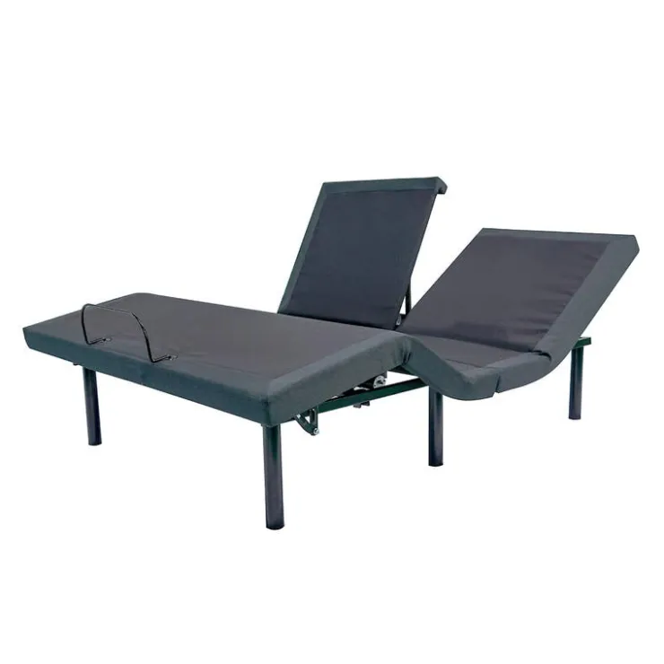 Split-Head Queen Electric Bed-60” Dark Grey New