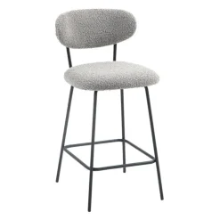 Stools (Set of 2) - Grey Light Grey Discount