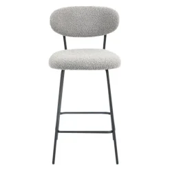Stools (Set of 2) - Grey Light Grey Discount