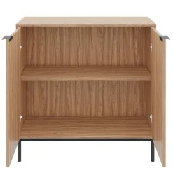 Nexera Storage Cabinet Light Walnut Hot