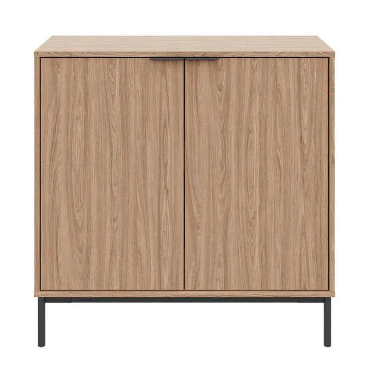Nexera Storage Cabinet Light Walnut Hot