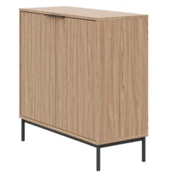 Nexera Storage Cabinet Light Walnut Hot