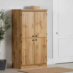 Meubles South Shore Storage Cabinet - South Shore Nordik Oak