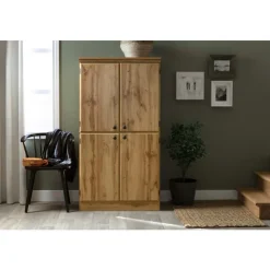 Meubles South Shore Storage Cabinet - South Shore Nordik Oak