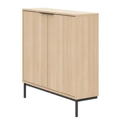 Nexera Storage Console Table - Natural Blonde Oak Sale