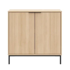 Nexera Storage Console Table - Natural Blonde Oak Sale