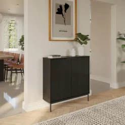 Nexera Storage Console Table - Black