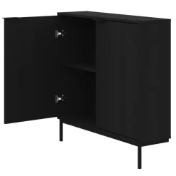 Nexera Storage Console Table - Black