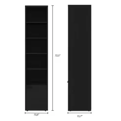 Nexera Storage Tower Black karisma