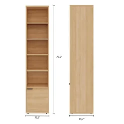 Nexera Storage Tower Golden maple New
