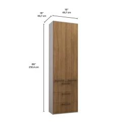 Storage Unit - Brown Hot