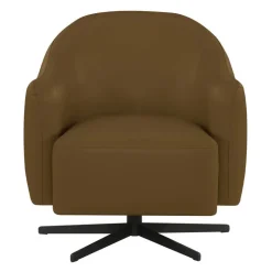 Swivel Accent Armchair - Caramel New