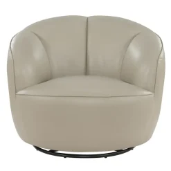 Swivel Accent Armchair - Grey Best