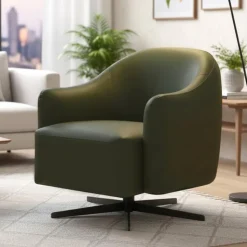 Swivel Accent Armchair - Green Best