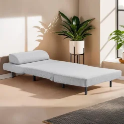 Swivel Armchair Bed - Grey Discount