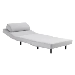 Swivel Armchair Bed - Grey Discount