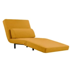 Swivel Armchair Bed - Yellow Discount