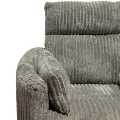 MINHAS Swivel Corduroy Velvet Rocker Recliner - GREY Sale