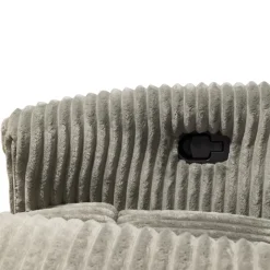 MINHAS Swivel Corduroy Velvet Rocker Recliner - GREY Sale