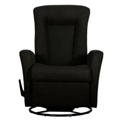 Swivel Rocker Recliner - Black Hot
