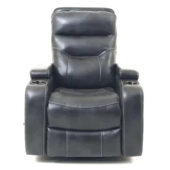 Swivel Rocker Recliner with Storage - Grey New