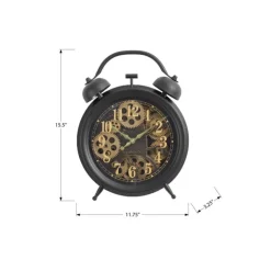 Monarch Table Clock Brown Clearance