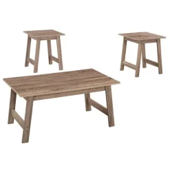 Monarch Table set - 3pcs set / - Dark Taupe Outlet