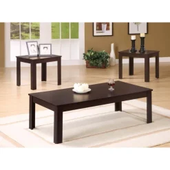 Monarch Table set - 3pcs set / - Espresso Clearance