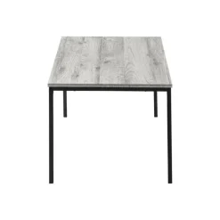 Monarch Table set - 3pcs set / / black metal - Grey Online