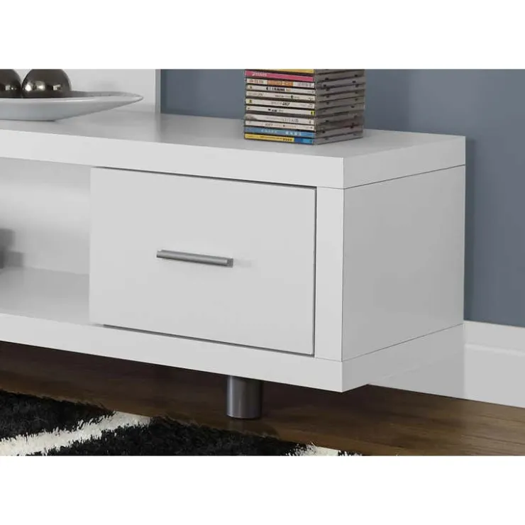 Monarch TV Stand 60" - WHITE Best