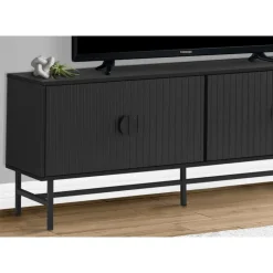 Monarch TV Stand 60" - Black Sale