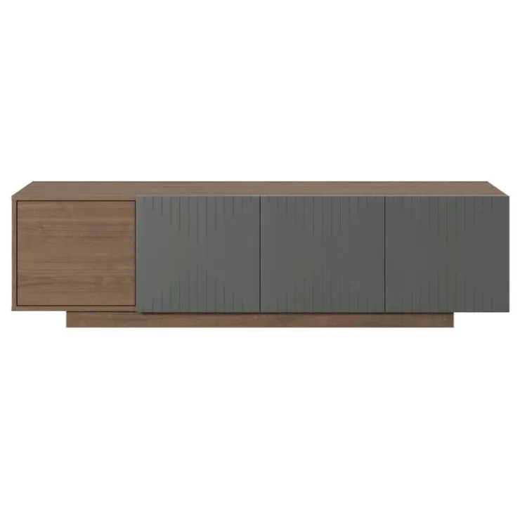 Nexera TV Stand 72" - Walnut Discount
