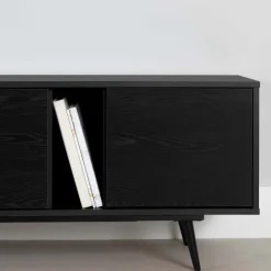 Meubles South Shore TV Stand 71" - South Shore Black Oak Best
