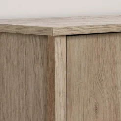 Meubles South Shore TV Stand with Electric Fireplace 60" - South Shore Rustic Oak Sale
