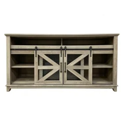 TV Stand with Electric Fireplace 66