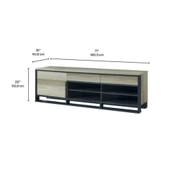 TV Stand with Storage - 71