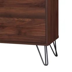 TV Stand with Storage - 71" Brown Sale