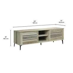 TV Stand with Storage - 63" White Discount