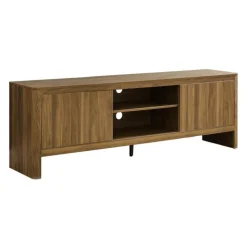 Monarch TV Stand with Storage 72" - Walnut Discount