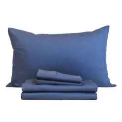 Twin Bamboo Bed Sheet Set - Blue Blue Moon Discount