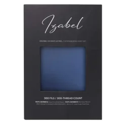 Twin Bamboo Bed Sheet Set - Blue Blue Moon Discount