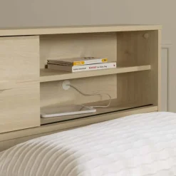 Meubles South Shore Twin Bed with 3-Drawer Storage and Headboard (39