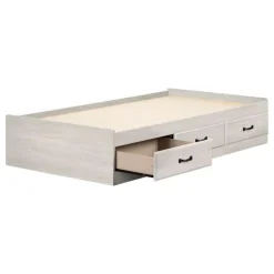 Meubles South Shore Twin Bed with 3-Drawer Storage (39
